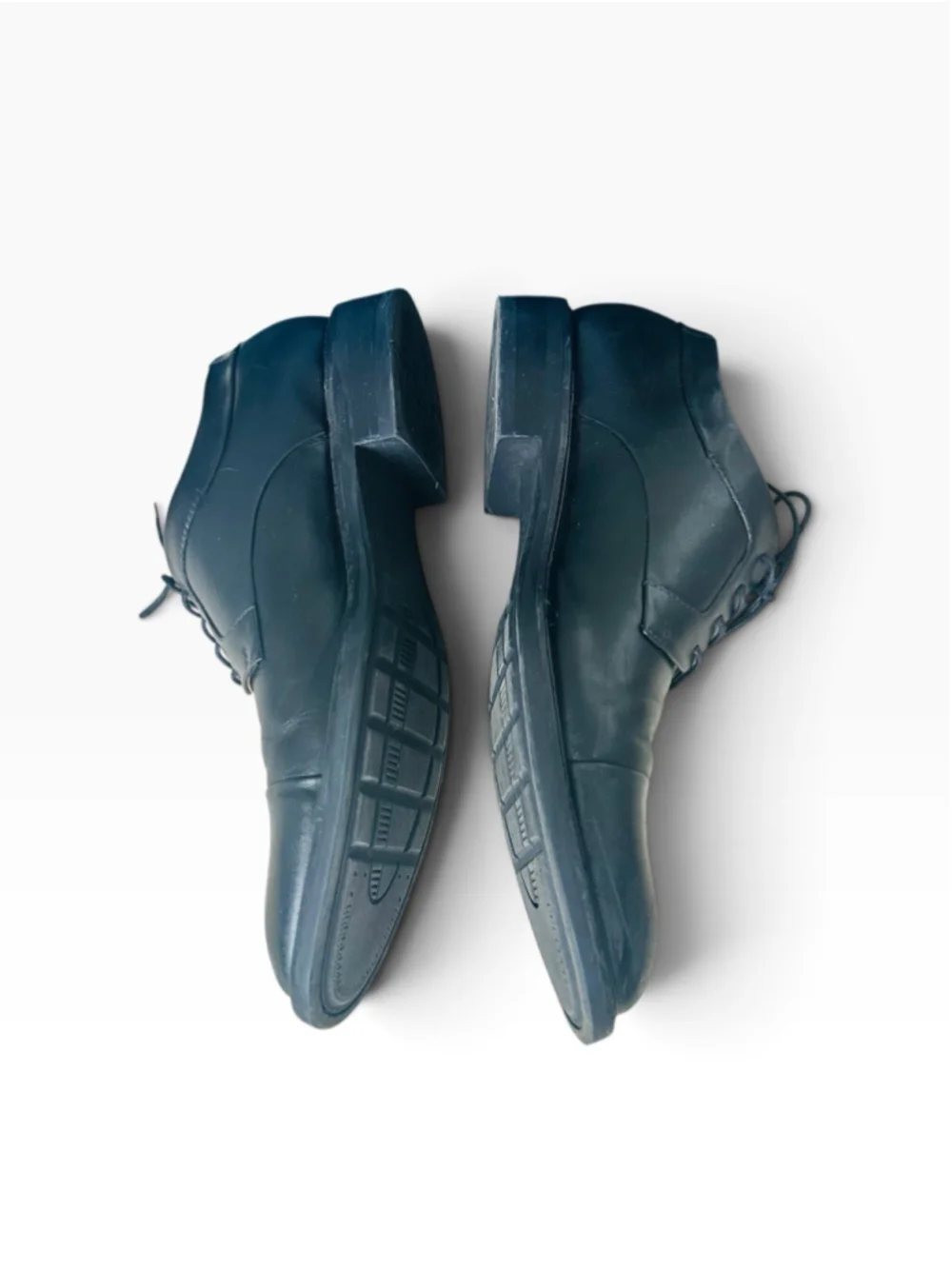 COLE HAAN GRAND OS BLACK WARREN CAP TOE OXFORDS MENS 10 DRESS SHOES